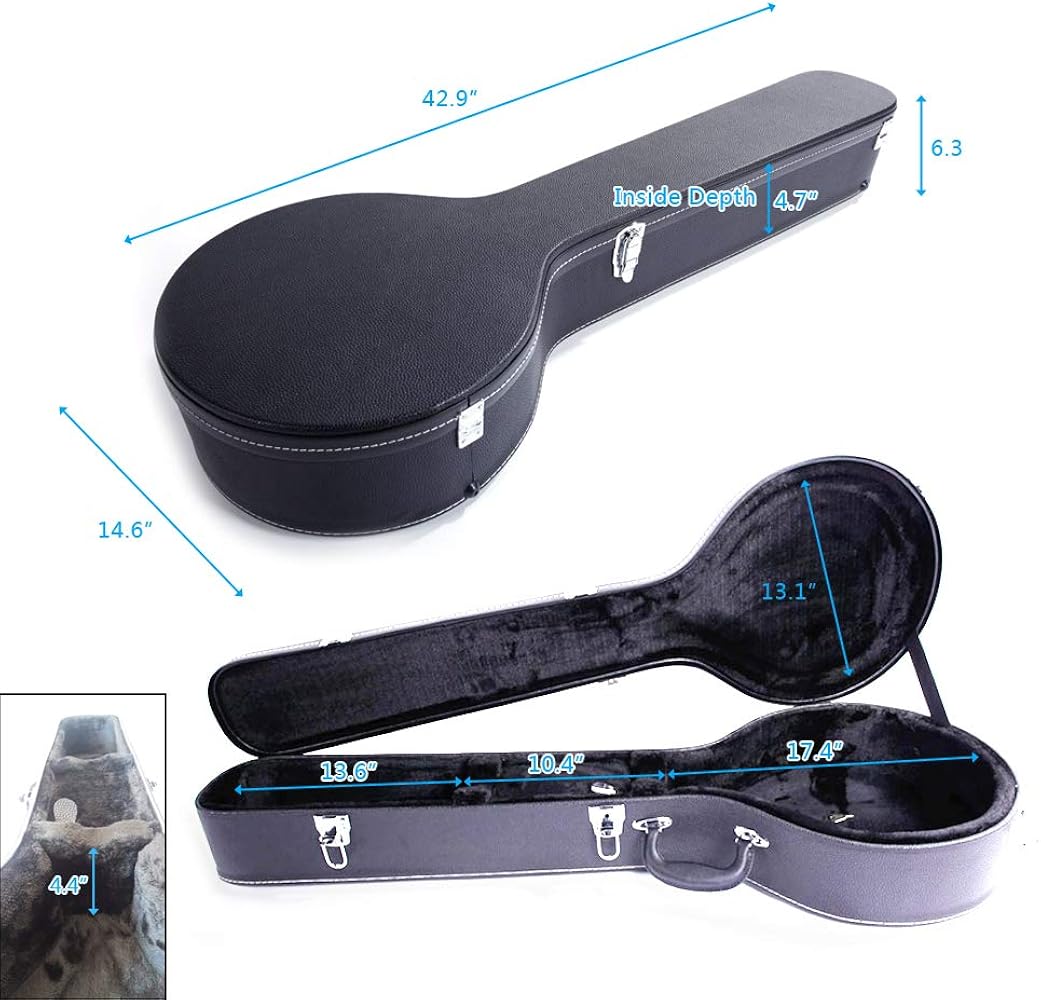 Amazon.com: Ktaxon Banjo Hard Case with Micro Groove Pattern Amazon.com: Ktaxon Banjo Hard Case with Micro Groove Pattern